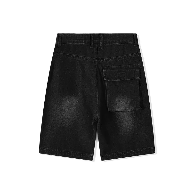 Michael Rock Denim Shorts Unisex-1