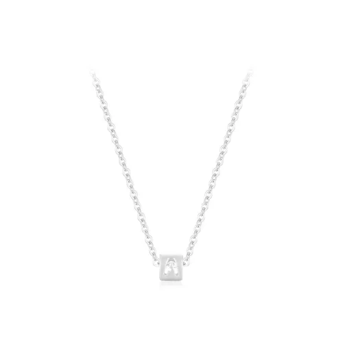 PRETTY DIARY Sterling Silver Necklaces Unisex