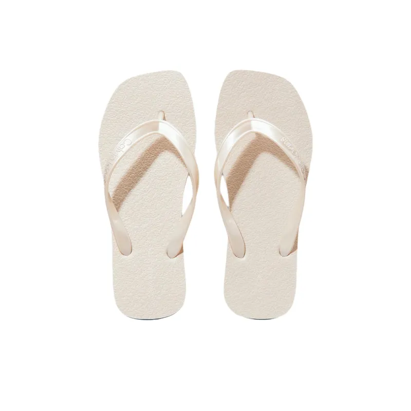 CKJ CALVIN KLEIN JEANS Flip Flops Women's Bright White-2