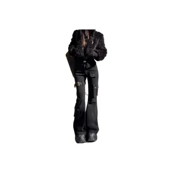 NEAR HERE Jeans Unisex Black