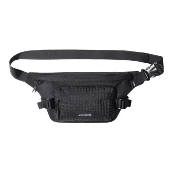 SEPTWOLVES Fabric Fanny Pack Regular Unisex Black