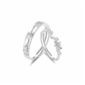 SEEPD Colored Glaze Zircon Ring Unisex