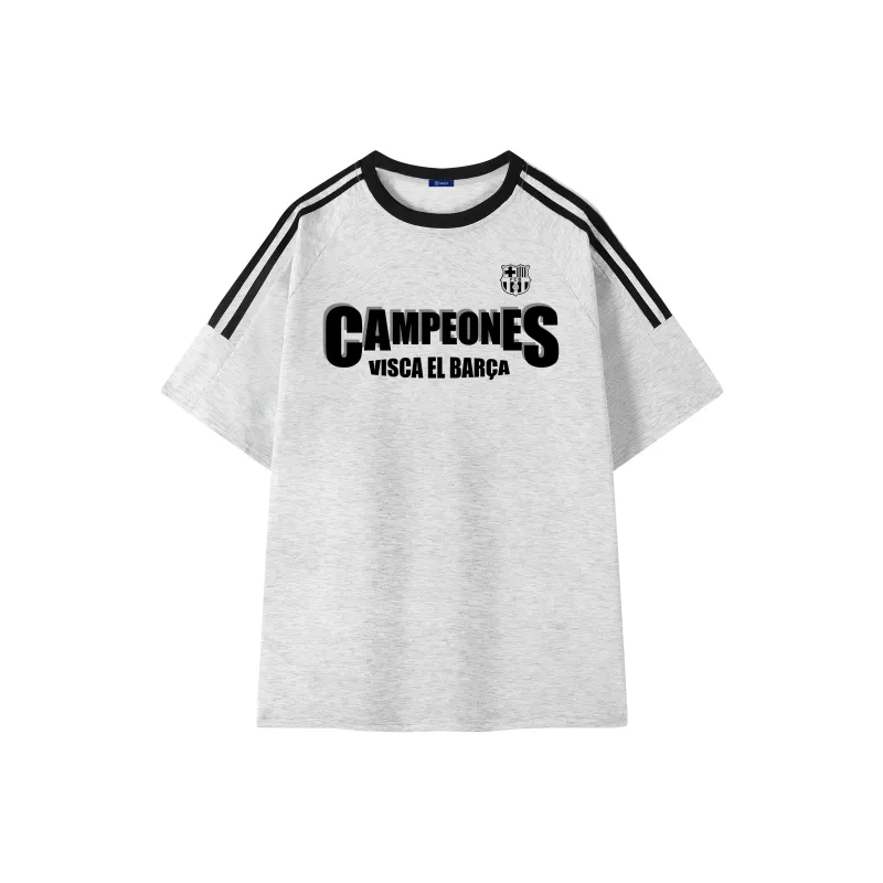 FCB ARCELONA T Shirts Unisex-4