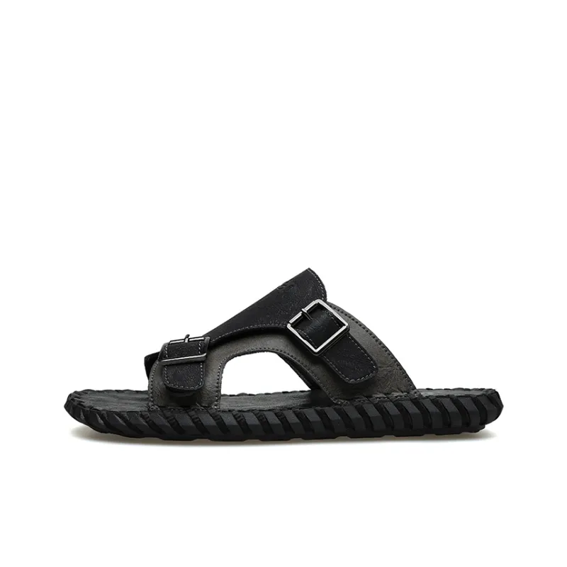 Jeep Rubber Sole Slip Resistant Slide Slippers Men's-6