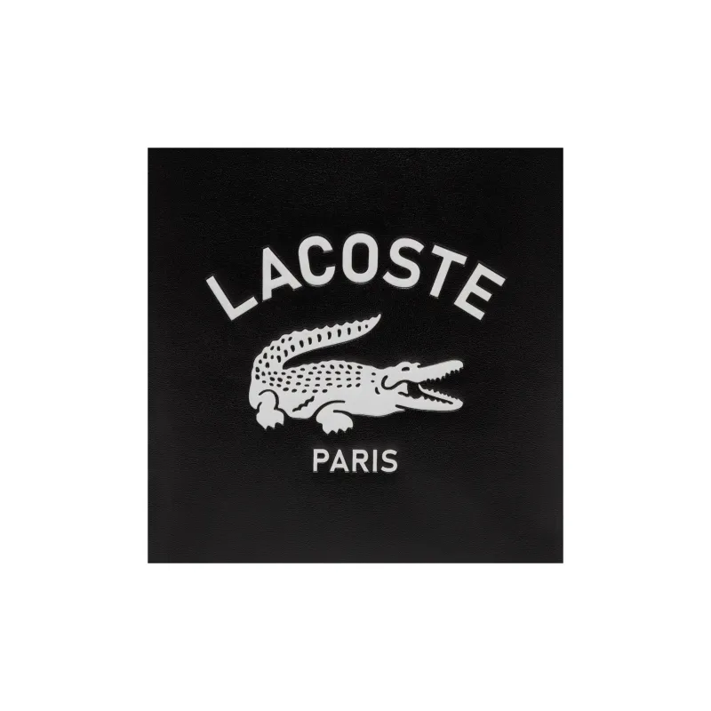 LACOSTE PU Shoulder Bag Mini Women's Black-4