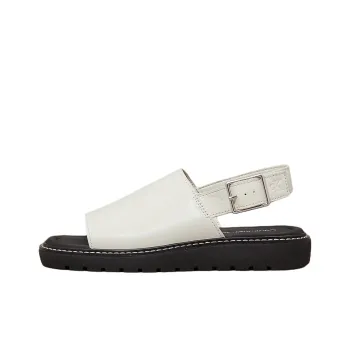 CKJ CALVIN KLEIN JEANS One Strap Sandals Women's White