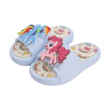 SHIGUDE x MY LITTLE PONY Sandal Slippers Women's, Blue