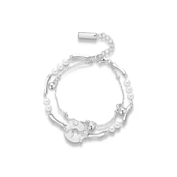 UZIID 999 Fine Silver Bracelets Women's