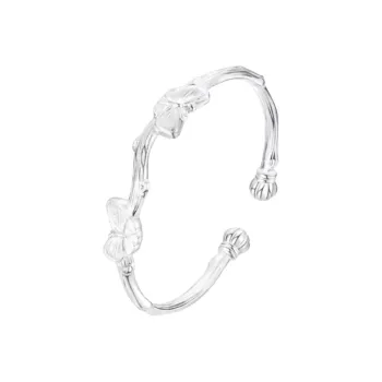 FUYUFU 999 Fine Silver Bangles Women's