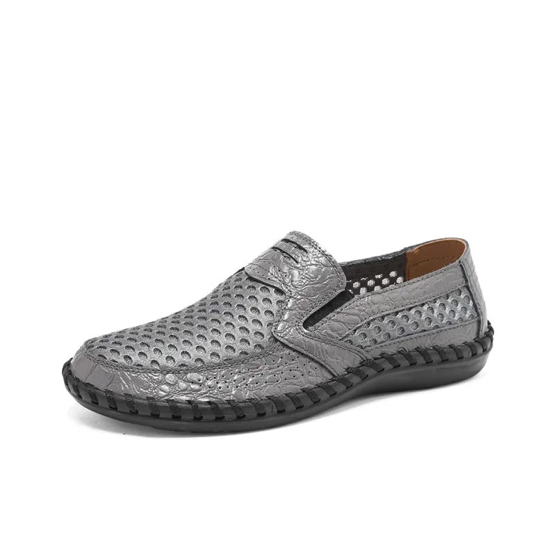 GESENLANG Slip Resistant And Breathable Low Top Casual Shoes Men's-10
