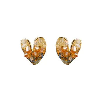 Yiru Alloy Electroplated Earrings Women's