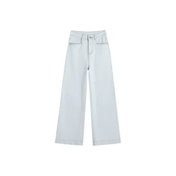 Garbege Jeans Women's Sky Blue Ankle Length