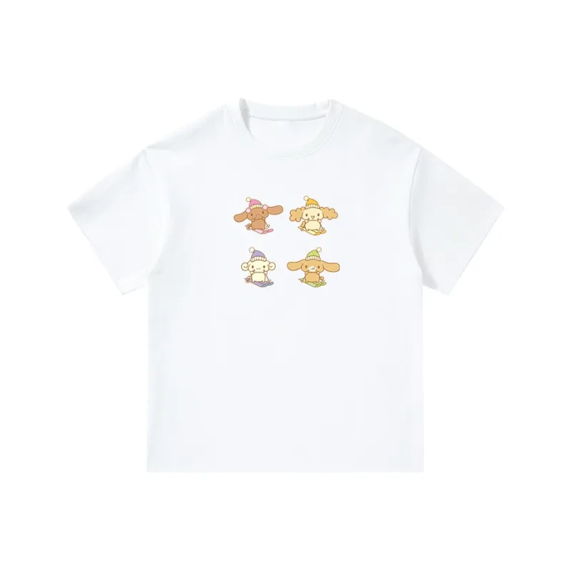 Sanrio x CINNAMOROLL Yugui Dog T Shirt Unisex-0