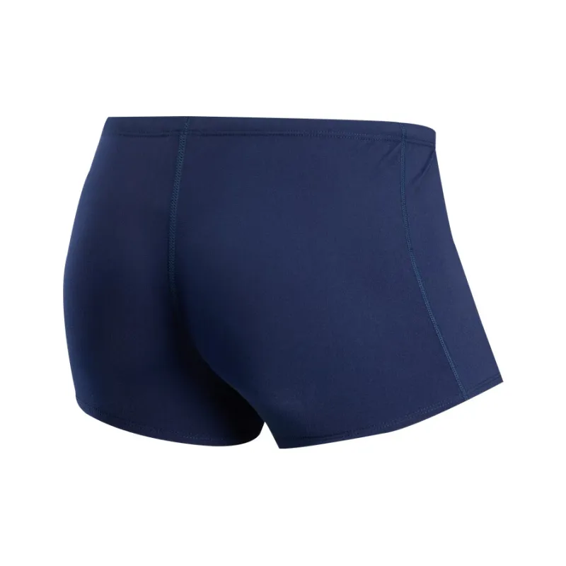 Nike SWIM POLY SOLID Swimming Shorts Men's 410 Dark Navy Blue/Black/White-1