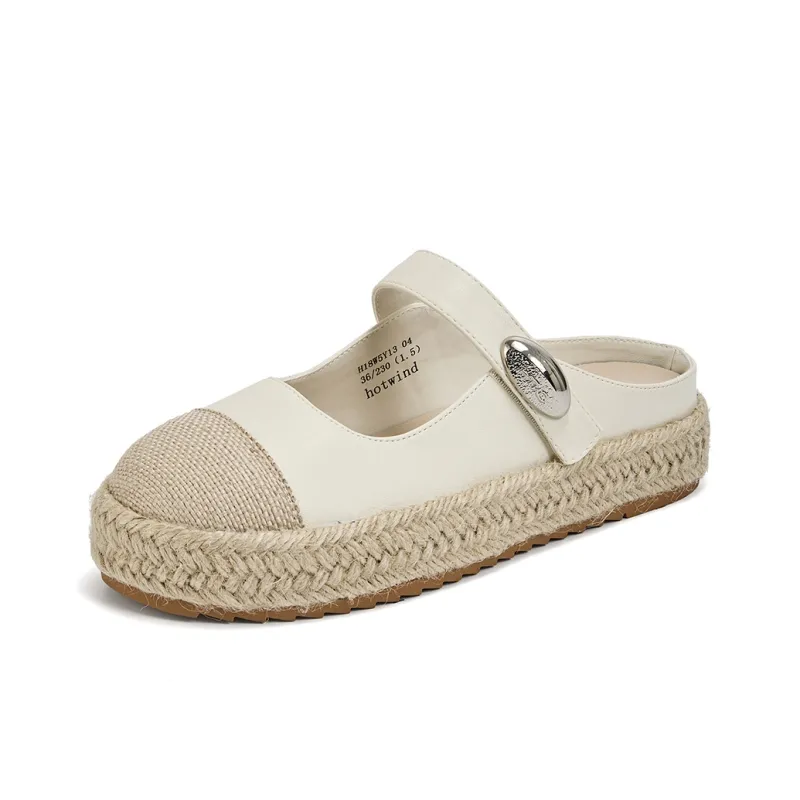 Hotwind Abrasion Resistant Slip Resistant Closed Toe Slippers Women's-1