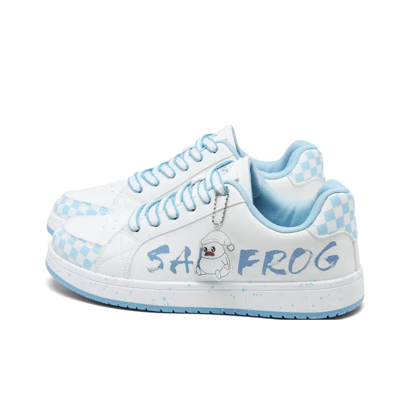 Pepe The Frog Low Top Skateboard Shoes Men's-19
