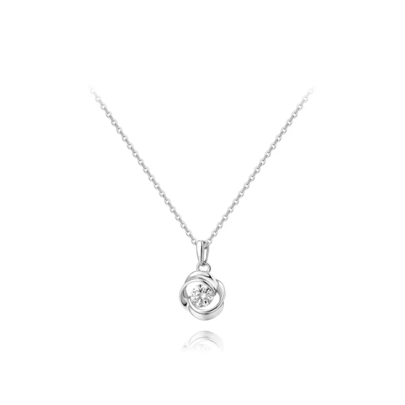 KUMET Sterling Silver Necklaces Women's-6