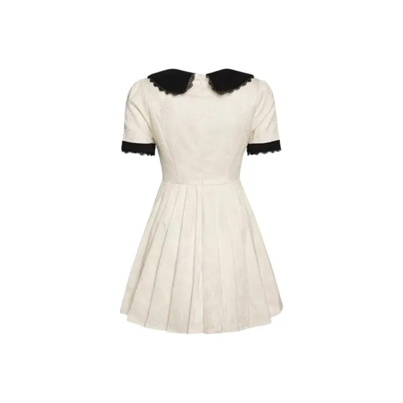 Mu Xiao Xin Short Sleeved Dress Women's-1