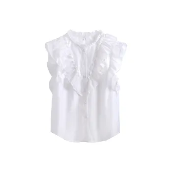 XIANSINIAO Chiffon Shirt Women's