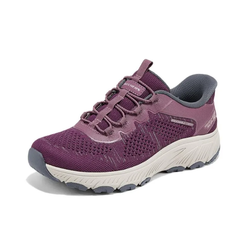 Skechers OUTDOOR WOMENS Anti Slip Wear Resistant Low Top Casual Shoes Women's Purple-2