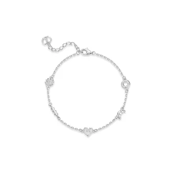 CUTE DAME Sterling Silver Bracelets Women's