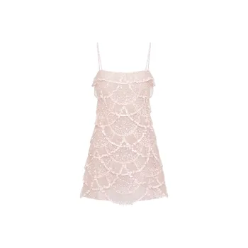 Valentino Slip Dress Women's Light Pink