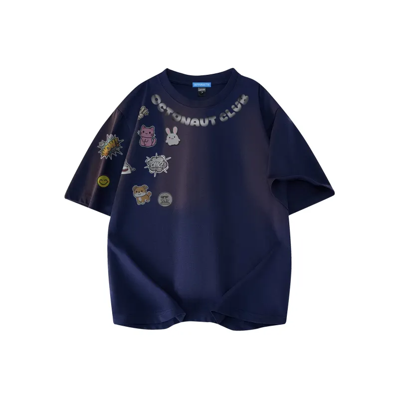 Small Columns Under The Sea T Shirt Unisex-4