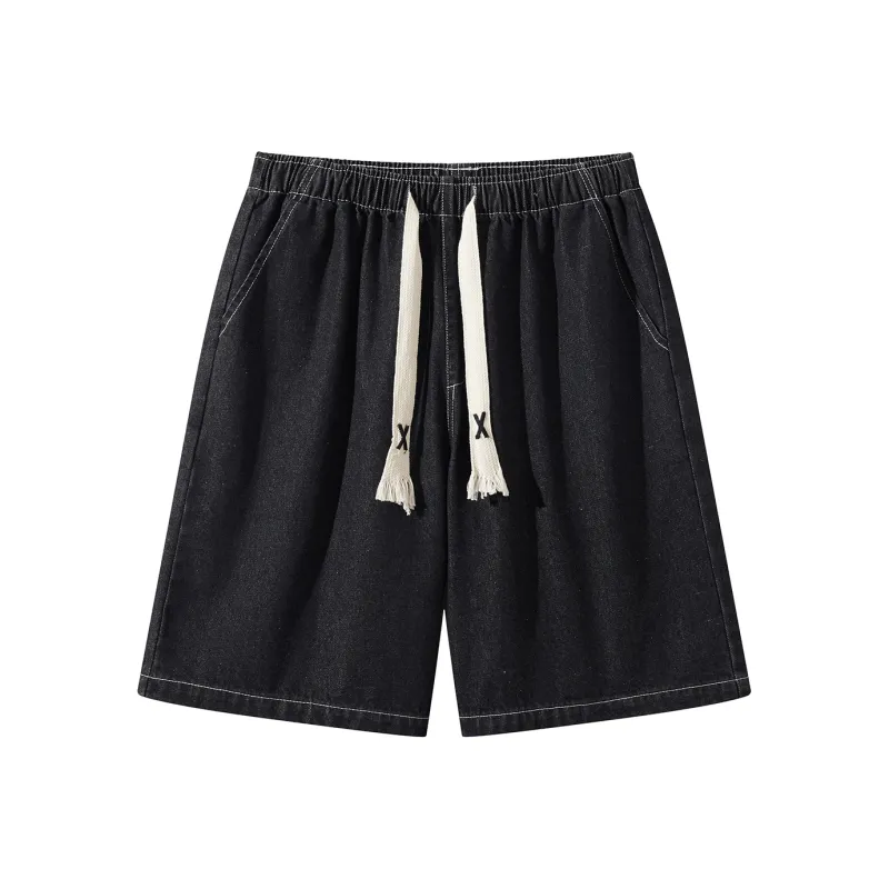 BRYAN JIMENEZ Denim Shorts Unisex-0
