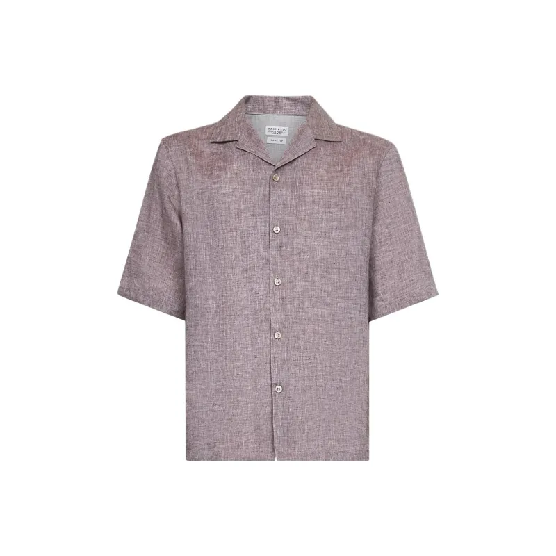 Brunello Cucinelli Shirt Men's Purple-0