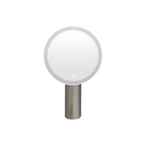 Gentle Welcome Smart LED HD Tricolor Adjustable Light Dormitory Desktop Portable Travel Makeup Mirror Dressing Mirror