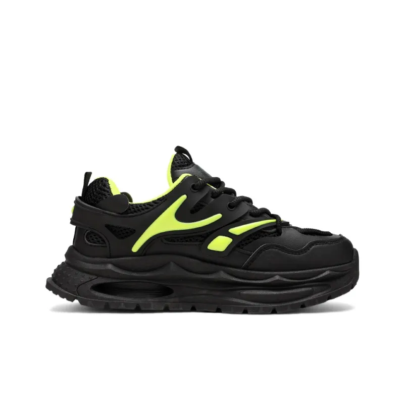 HACKBUTEER Low Top Chunky Sneakers Men's Box Included-11