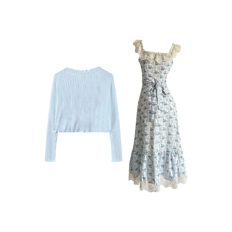 AINUOERMY Two Piece Skirt Sets Women's-16