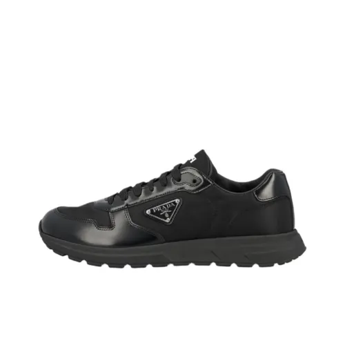 PRADA Low Top Casual Shoes Men's Black