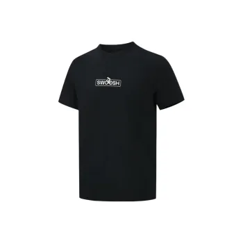 Nike Swoosh SS25 T Shirt Men's Black