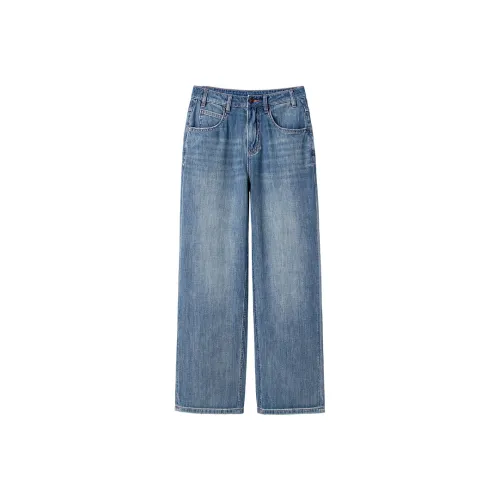 Ran and pure Jeans Women's Medium Blue Thin