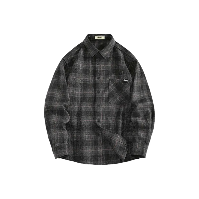Jeep Outdoor Casual Shirt Unisex-0