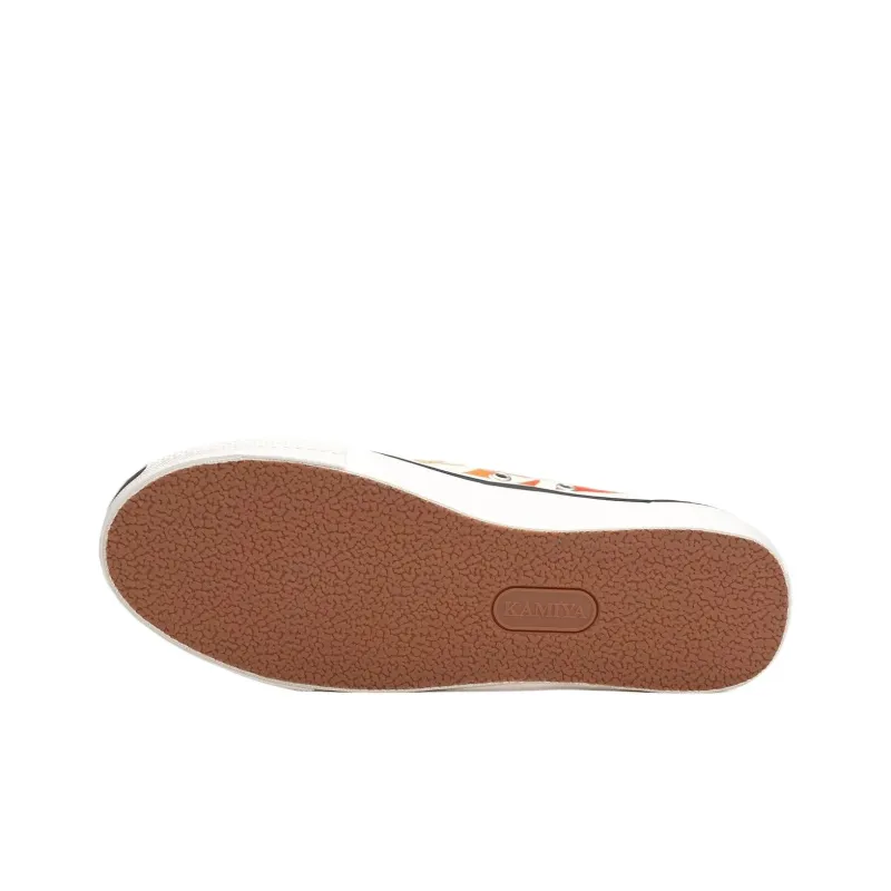 MIHARA YASUHIRO 'Joey'Fire Pattern Vulcanized Low Top Skateboard Shoes Unisex-5