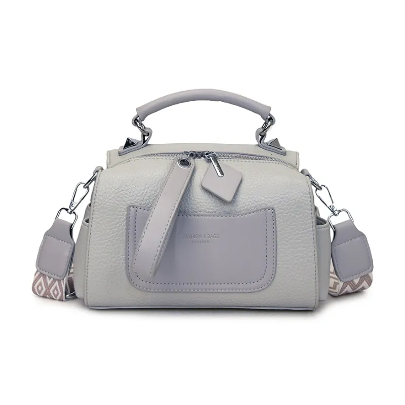 ZAVC PU One Shoulder Handbag Women's Multicolor-4