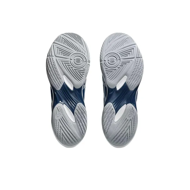 Asics GEL ROCKET 12 Anti Slip Wear Resistant Low Top Training Shoes Men's Blue Gray-4