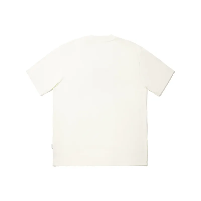 LiNing T Shirts Unisex Ecru-1