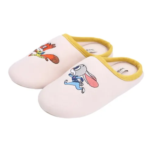 Thin Strips x Disney Indoor Slippers Unisex, Apricot White