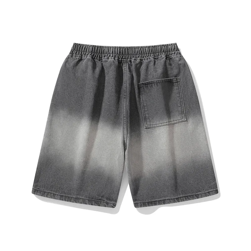 KIPONE Denim Shorts Unisex-1