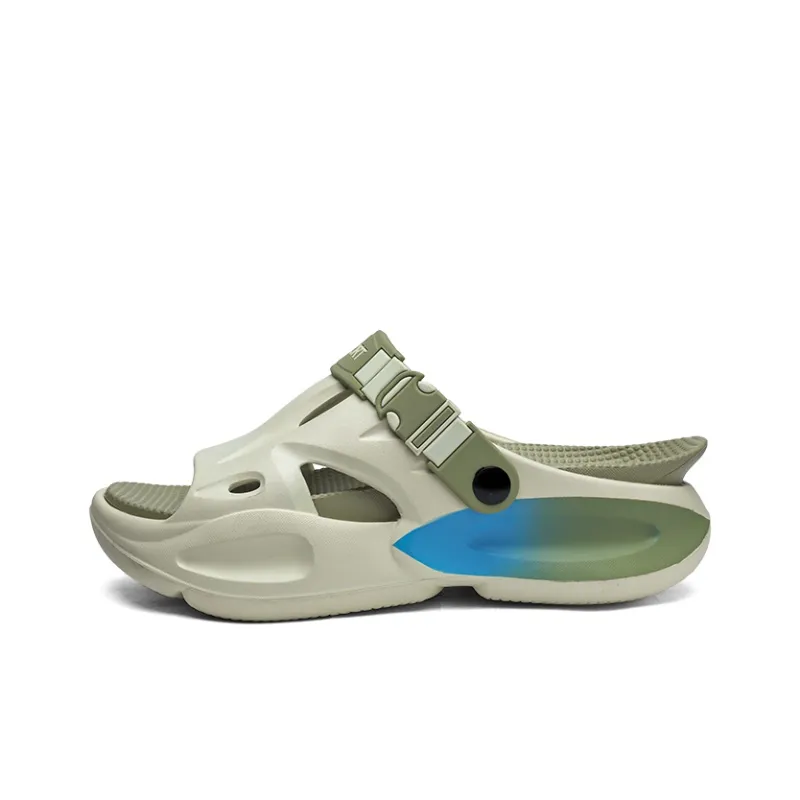 NANJIREN Beach Sandals Men White Blue/White Green/Mint Green/Gray Black/Black Orange-20