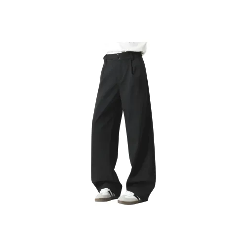 ZWWWZ Suit Trousers Unisex Black
