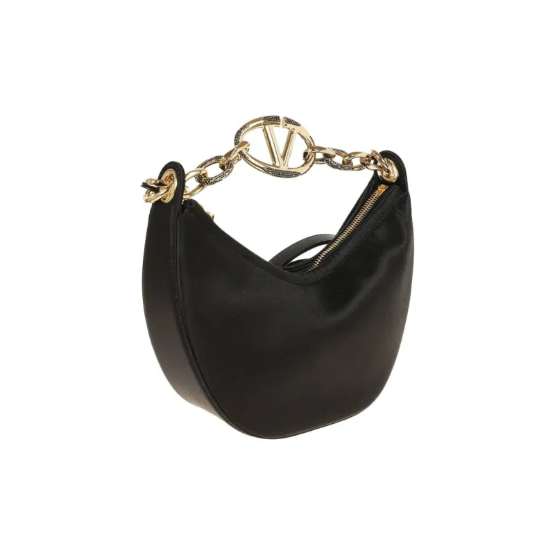 Valentino VLogo Plaque Zip Up Tote Bag-2