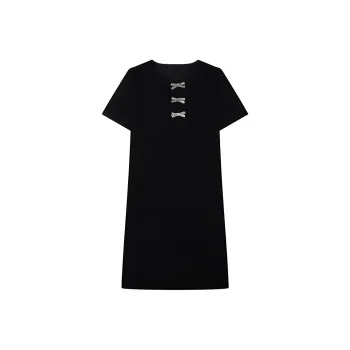 LUYOUYE Short Sleeved Dress Women's