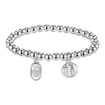 LIUXIN Sterling Silver 990 Bracelets Women's