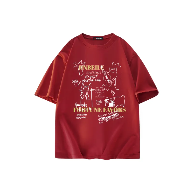 JINBEILE T Shirts Unisex-16