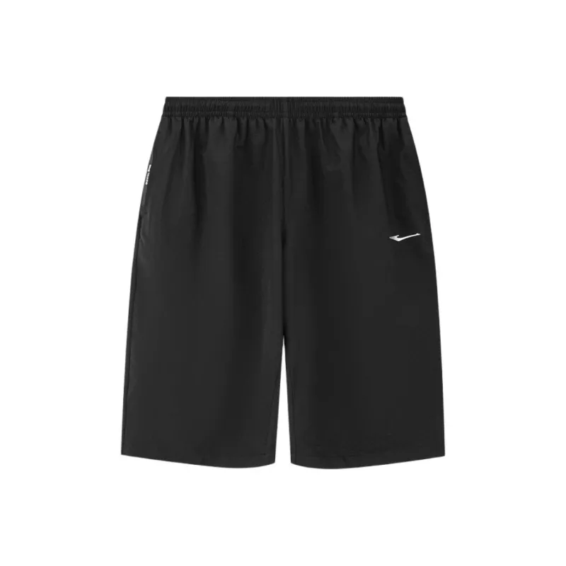 Erke Variety Training Collection Casual Shorts Men's Jet Black-0