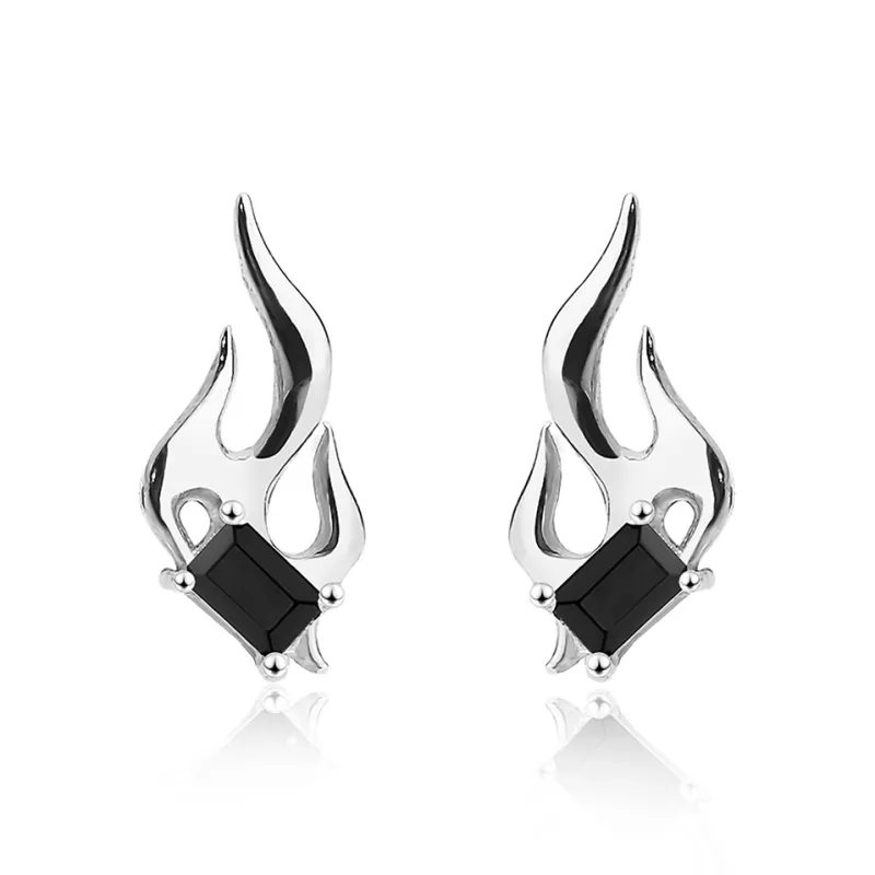 ZANC Alloy Stud Earrings Unisex-0
